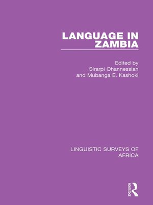cover image of Language in Zambia